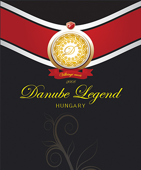 Danube Legend Borcímke